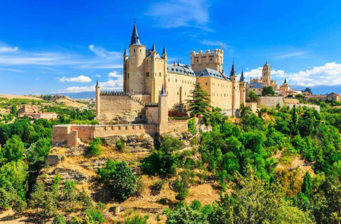 Techos tensados en Segovia