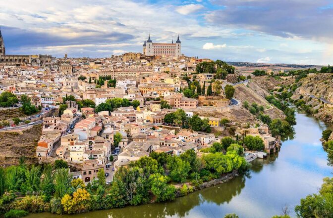 Techos tensados en Toledo