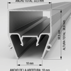 Aluminium profile BRIL EVO-LUM20 light line